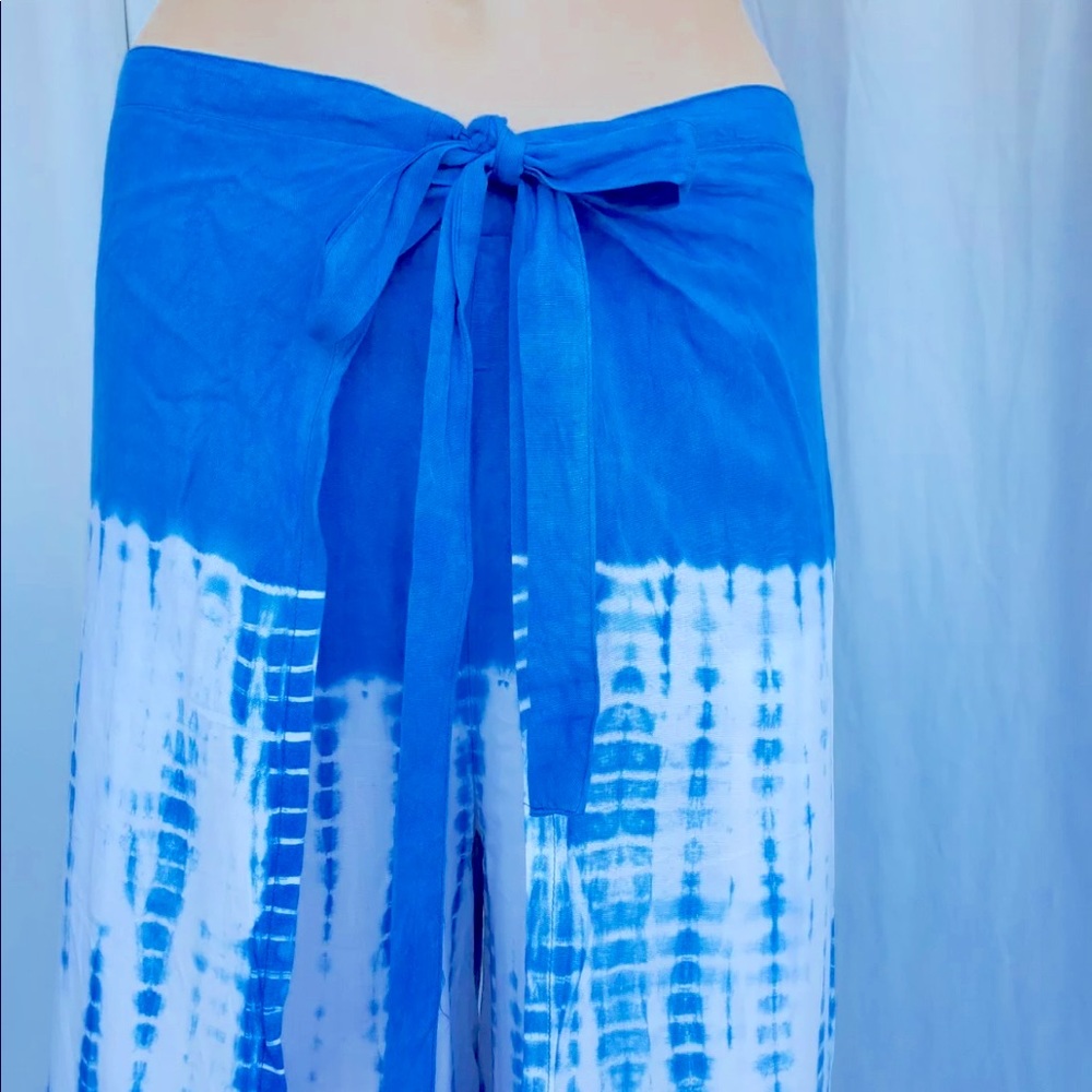 Women's Tie Dye Palazzo Pants. One Size.